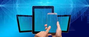 Various mobile devices including tablets and smartphone